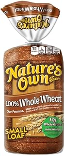 Nature's Own, Bread 100% Whole Wheat Small Loaf, 12 Ounce