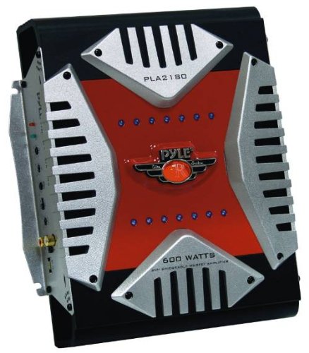 Pyle PLA-2180 600-Watt 2-Channel Bridgeable MOSFET Amplifier