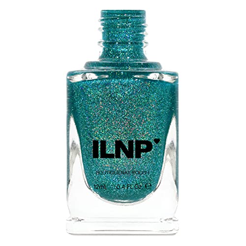 Image of ILNP Harbour Island - Caribbean Blue Holographic Nail Polish