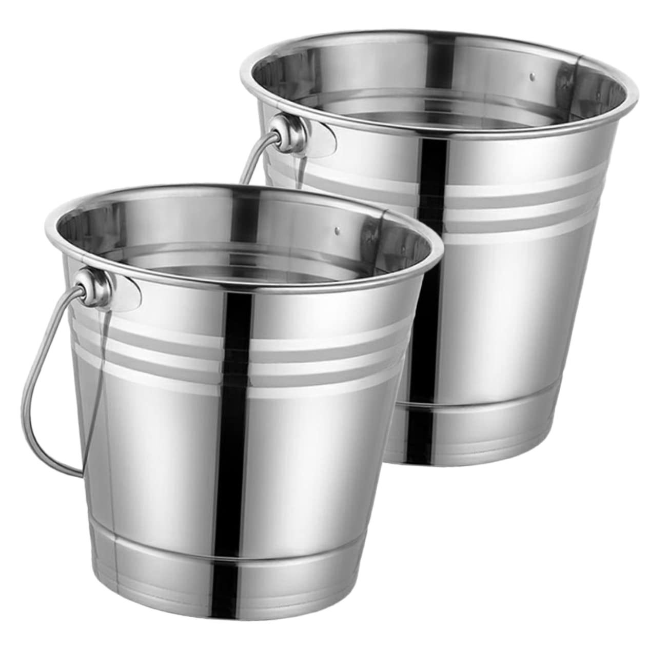 PRETYZOOM 8 Cubos De Hielo De Acero Inoxidable para Bebidas Enfriadores De Vino para Botellas Bar Cubo De Hielo Aislado Cubo De Hielo Cubo De Hielo Grueso Cubo Pequeño Cubo