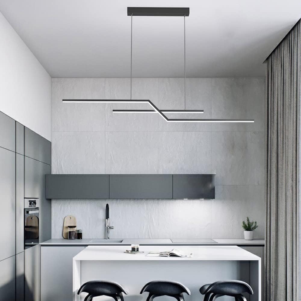 Chandeliers Small Ceiling Light Nordic Pendant Light Art Line Led Geometric Dimmable Kitchen Island Lighting Indoor Lights for Restaurant Bar Front Desk Office Decoration