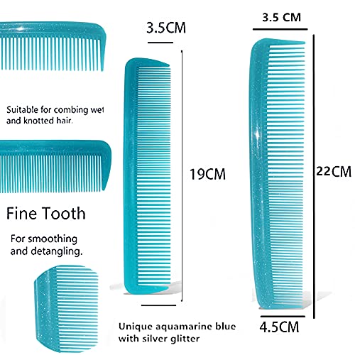 Set de Peines para Estilismo y Corte de Cabello miniatura 4