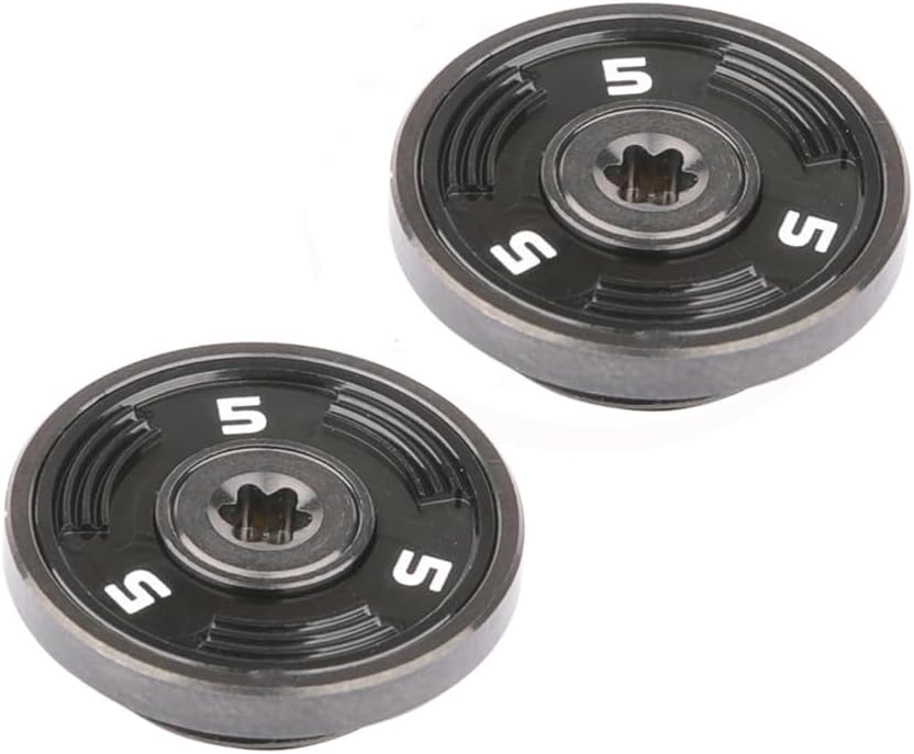 2pcs Black Golf Weights Replacement for Taylormade TP Reserve Putters 2.5g to 20g for Option