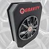 Gravity GSC-W12P 1200 Watts Max Power 600W RMS 12 Inch Car Audio Compact Under Seat Slim Powered Stereo Subwoofer Enclosure 12 Elite Sub Great for All Vehicles