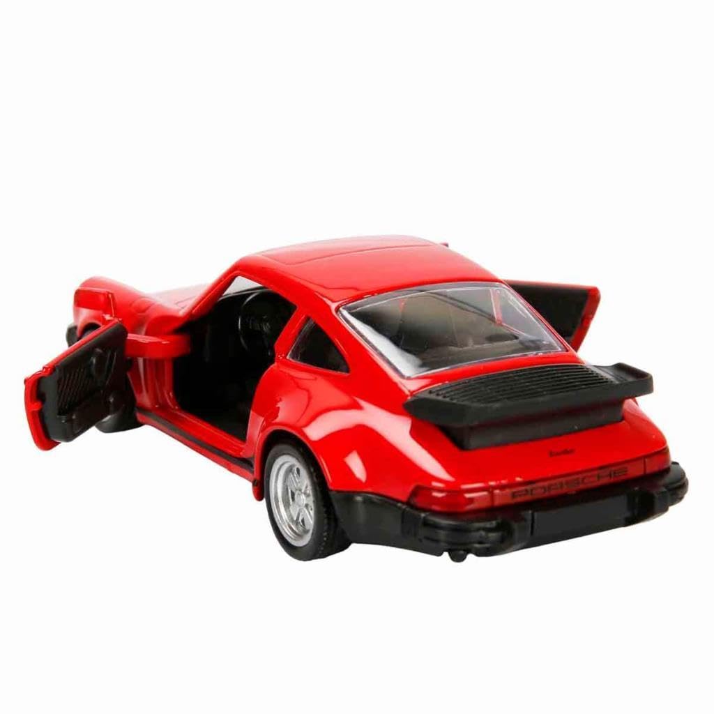 1:32 Alman Klasikleri Serisi Die Cast Çek Bırak Model Araba - Porsche 911 Kırmızı