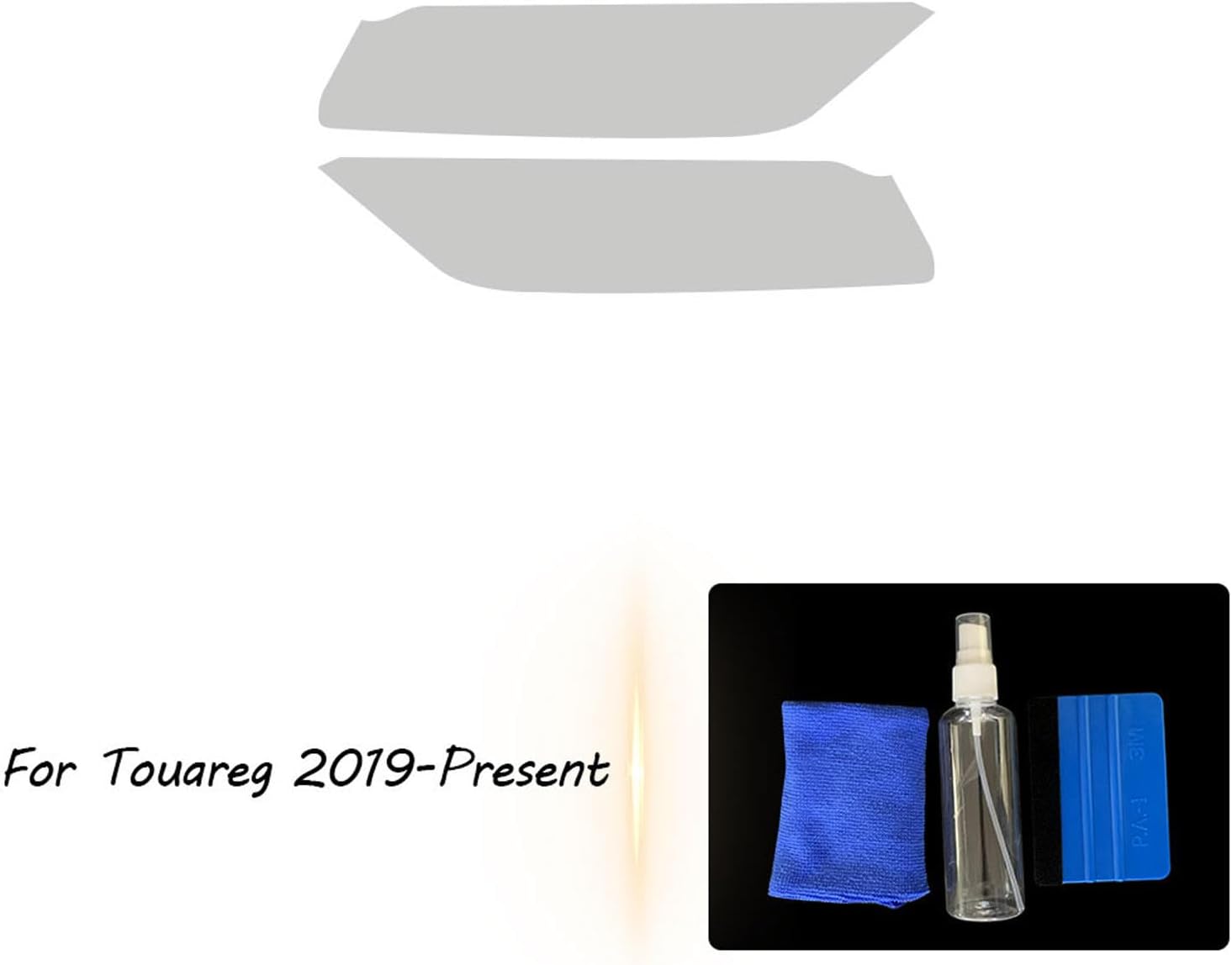 Car Headlight Protective Film Sticker，for VW Volkswagen Golf 7 Scirocco Altas Tiguan Passat Jetta Teramont Touareg CC 2008- Present