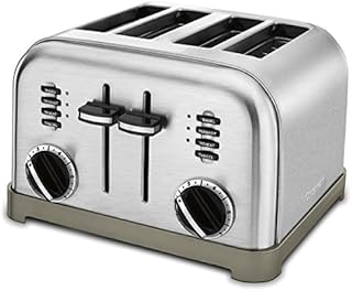 Cuisinart CPT-180 Metal Classic 4-Slice Toaster, Brushed Stainless