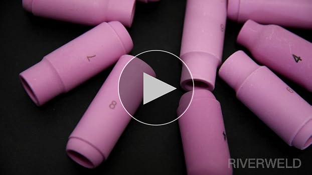 TEA＠　1001 RIVERWELD TIG Alumina Nozzles Ceramic Shield Cups Shroud