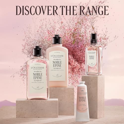 Image of L'Occitane Noble Epine Shower Cream 250ml | Cleanse, Soften, Gentle Foaming Cream, Prevent Dryness