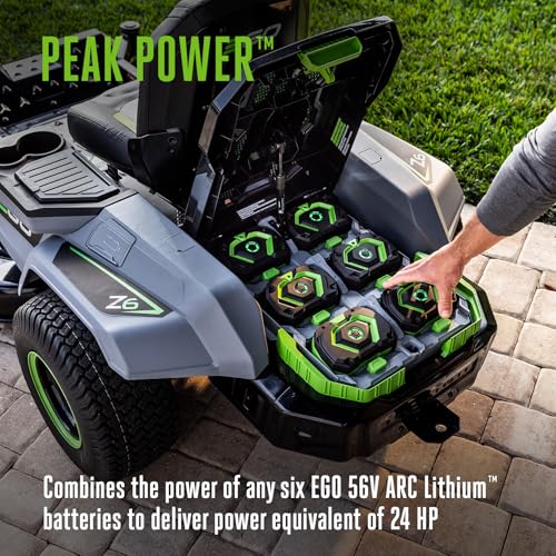 Image of EGO Power+ Z6 Zero Turn Electric Riding Lawn Mower, 42 inch Deck - ZT4214L