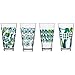 Sagaform Fantasy Glasses, Large, Blue, 4-Pack