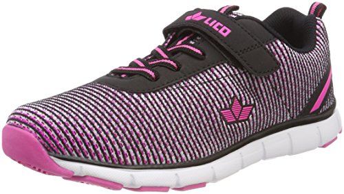 Geka Multi Vs, Zapatillas para Mujer, Rosa (Pink/Schwarz Pink/Schwarz), 37 EU