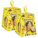 Lacasitos Lote de 2 Panettone de chocolate 500G