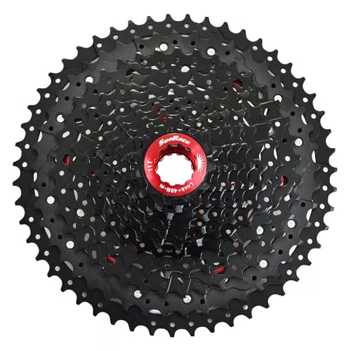 Cassette SunRace CSMX80 11-51T 11V noire pour transmission de VTT