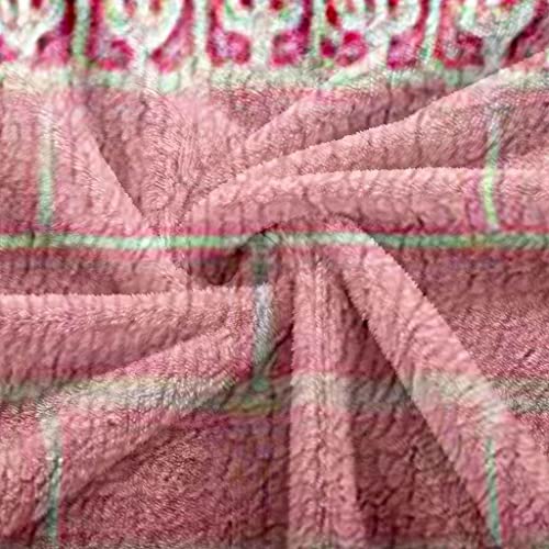 Couverture sofa 3D rose contre le froid pour des nuits douces et chaudes
