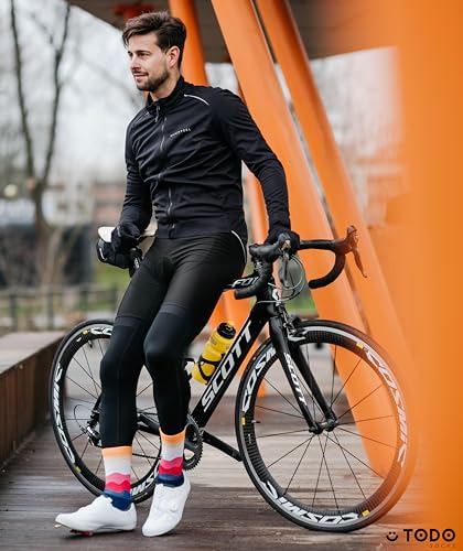 Image of TODO PRO Cycling Socks - Breathable Bike Socks for Men and Women