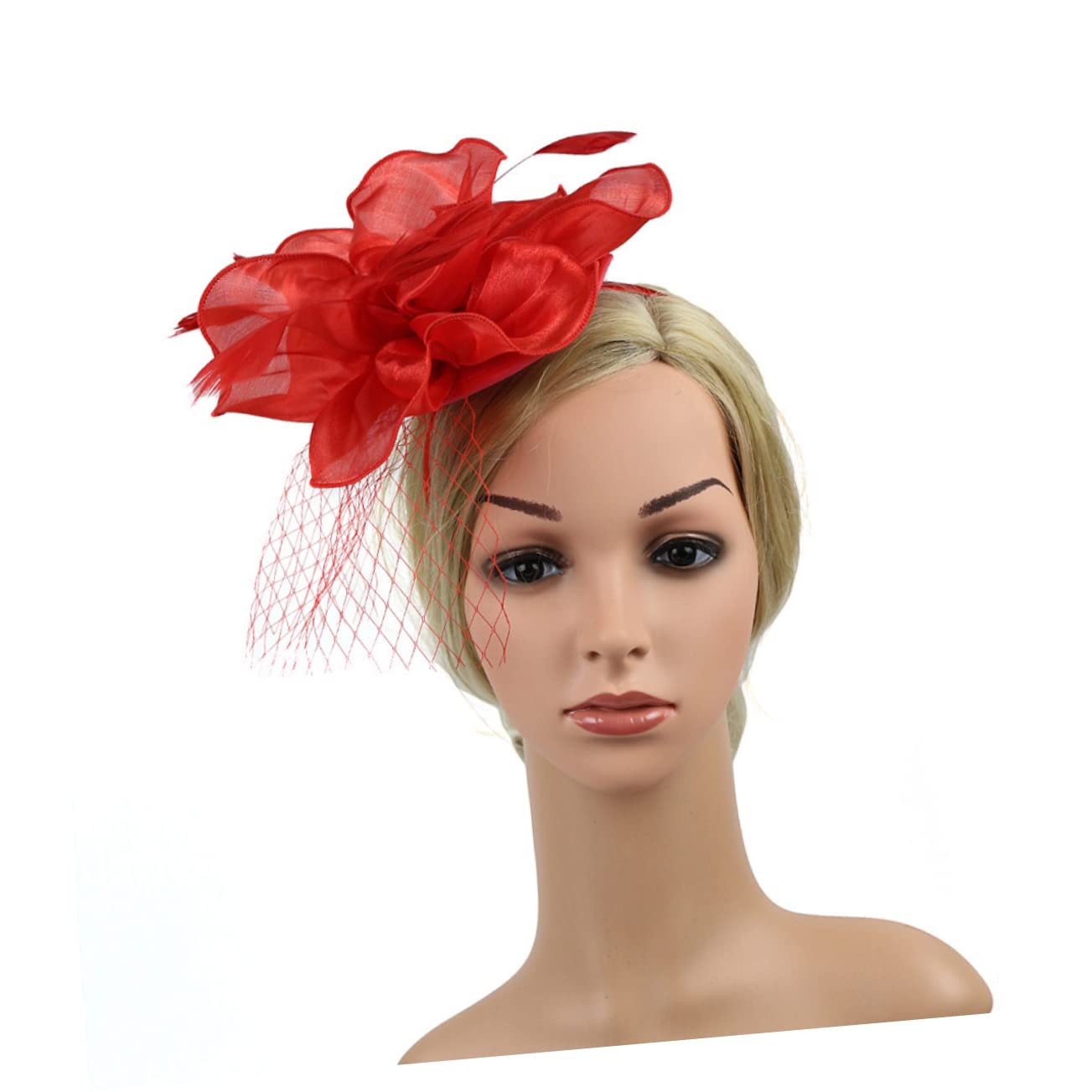 Cappello a molletta con The Ritual Cerimonia Hat Fascinators per Le Donne Tea Party Cappelli Fascinator per Copricapo Affascinante Cappello Fascinator per Tea Party Seta