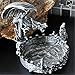 Produktbild NMLB Mutter der Drachen Daenerys Targaryen Drogon Retro Metall Aschenbecher Persönlichkeit Home Decorations Herren Geschenk X2171, Silber