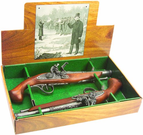 Preisvergleich Produktbild Deko Waffe Duellpistolenset
