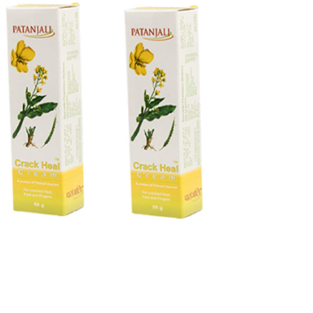 Patanjali Crack Heal Cream 50gm - Pack of 2