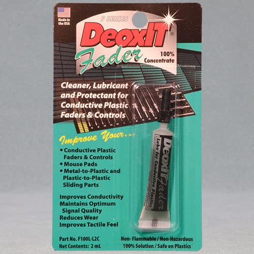 DeoxIT Fader Lube 2mL 100 Solution Faderlube Carbon