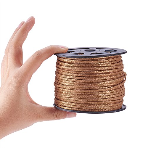NBEADS 91,4 m/Rotoli 3mm Largo Goldenrod Corda