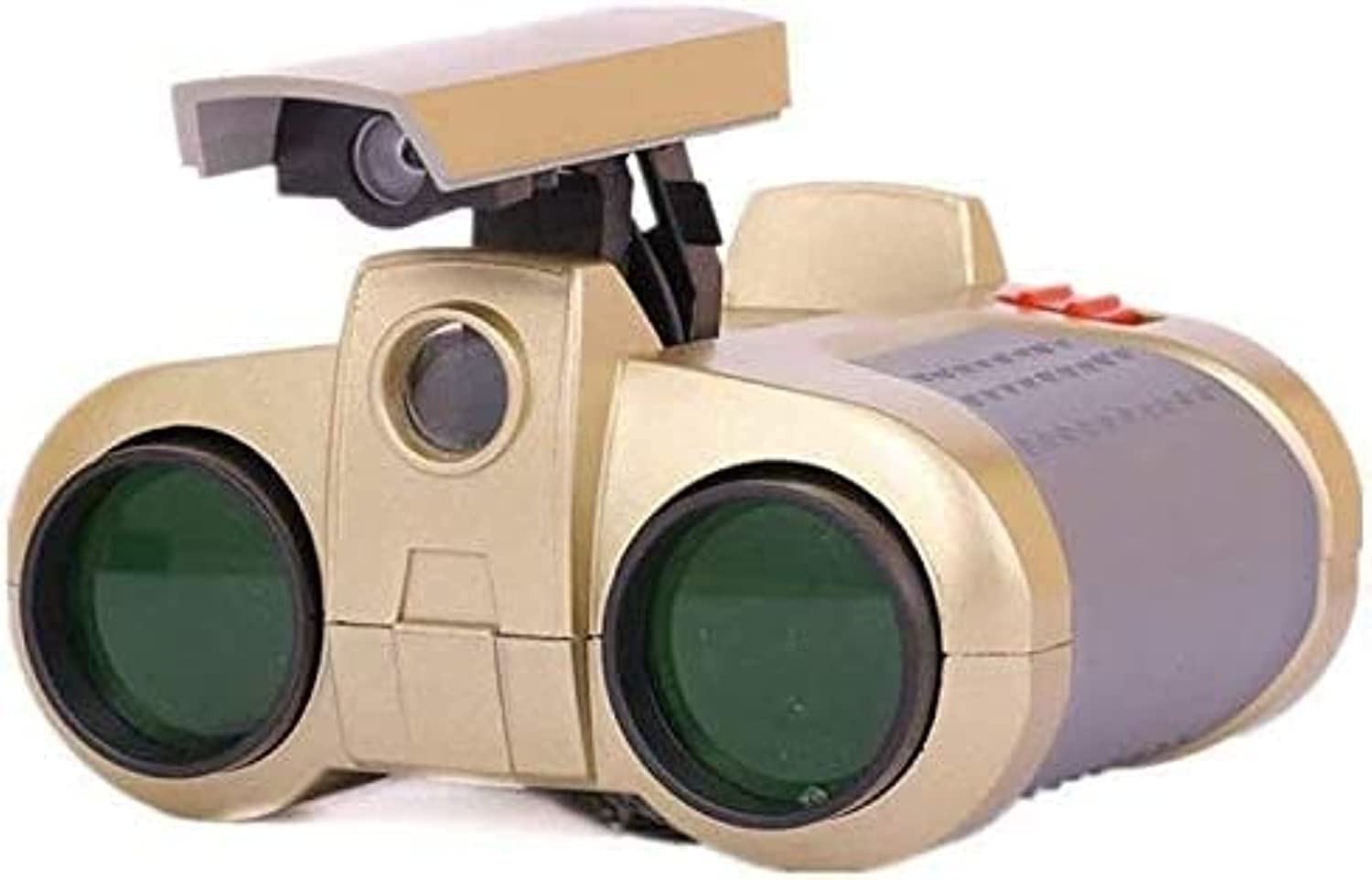 Binoculars Night Scope 4X30 Telescope with Pop-Up Night-Beam Vision Zoom,Explore Nature Watching Waterproof Compact Kid Binocular 4x30 Night Scope Binoculars w/Up Light