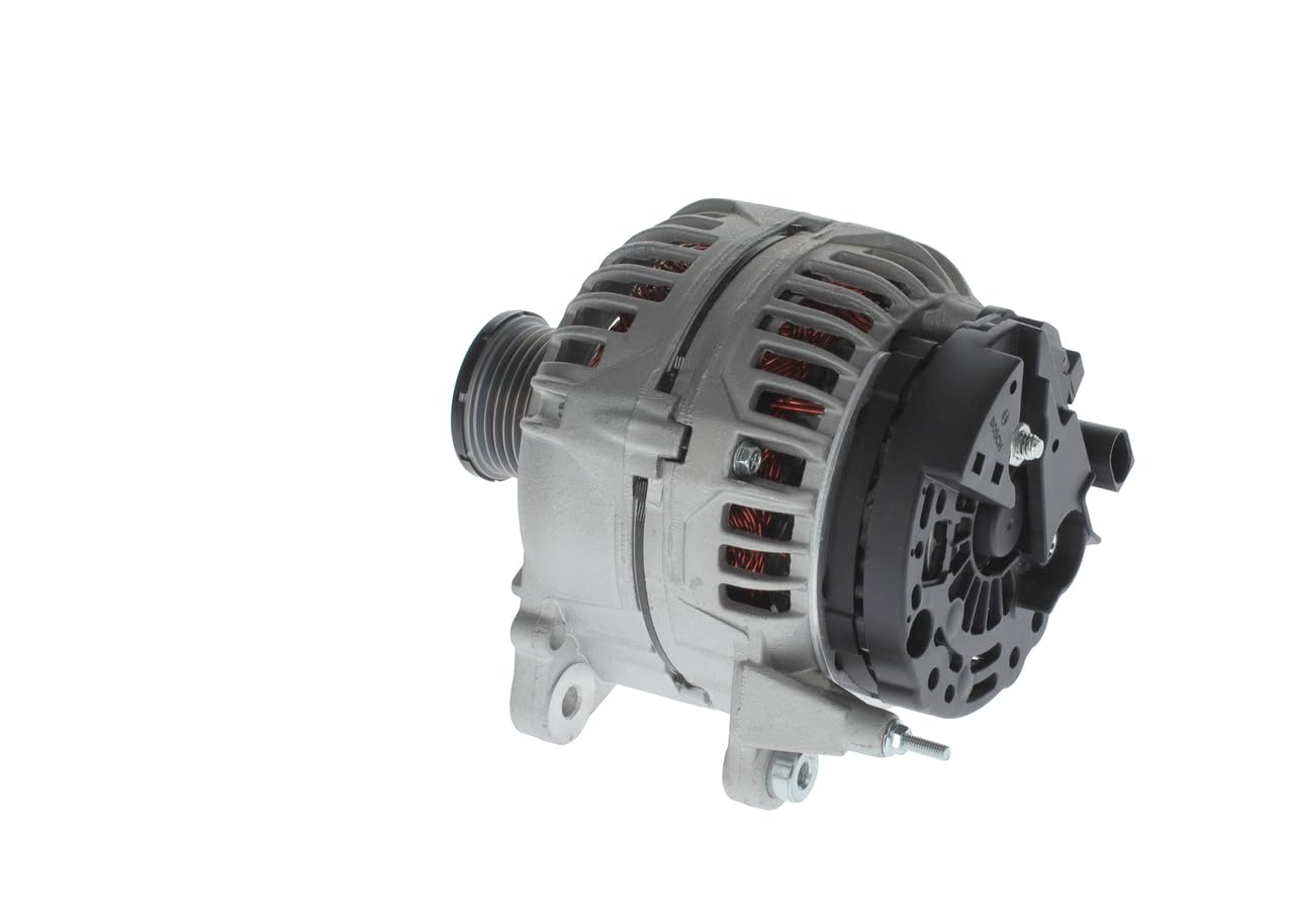 BOSCH Alternatore 1 986 A00 741 80A generatore con puleggia multipla Compatibilità con PEUGEOT 206 2 volumi/Coda spiovente 2A/C 307 3A/C 306 2 volumi/Coda spiovente 7A, 7C, N3, N5, CITROËN