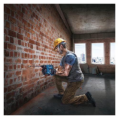 TEMSOOM Bosch GBH 180-LI Akku-Bohrhammer Brushless 18V Multifunktions-Bohrhammer/Schlagbohrmaschine/Betonhammer (ohne… – Bild 6