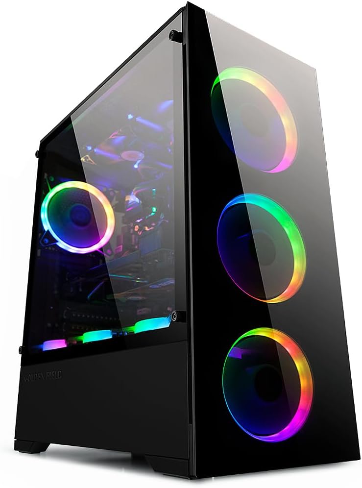 Bgears b-Voguish Gaming PC Case with Tempered Glass panels