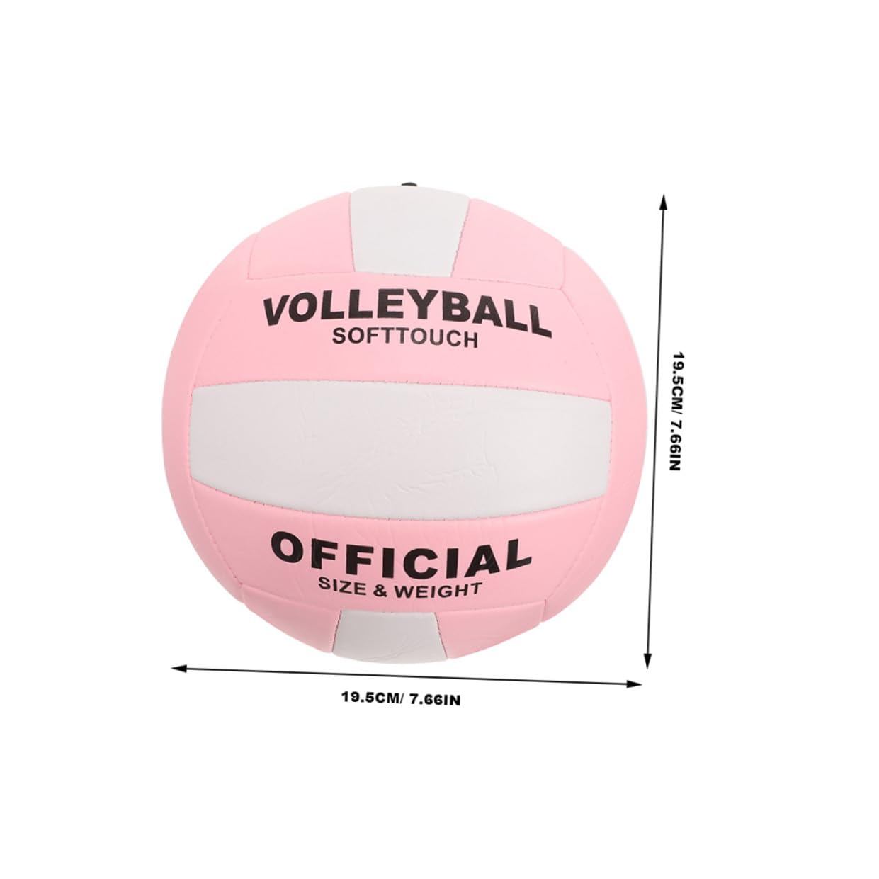 BESPORTBLE pallavolo morbido pallavolo per principianti giovanile palla da gioco coperto allenamento pallone da spiaggia praticare l'attrezzatura da pu