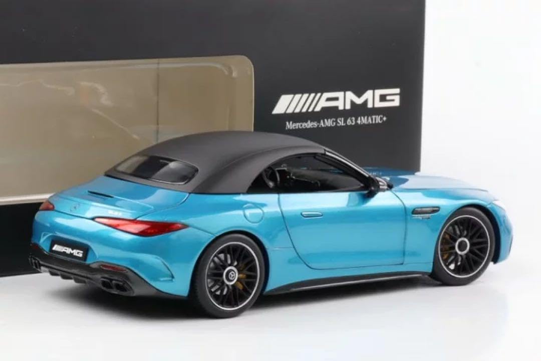 未開封】1/18メルセデス特注品AMG SL(R232)ハイパーブルー