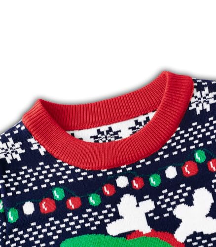 Image of Remimi Kids Christmas Sweater for Toddler Girls Boys Holiday Pullover Top