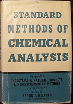 Hardcover Standard Methods of Chemical Analysis Book