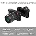 YI M1 Mirrorless Digital Camera with 42.5mm F1.8 Lens Storm Black(US Edition)