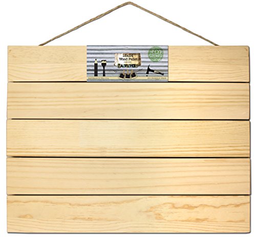 Bottle Cap Pallet, 18-Inch by 24-Inch, Natural