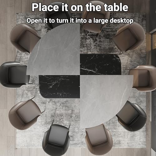 Rallonge de table pliante SEIFE 130cm pour agrandir une table trop petite