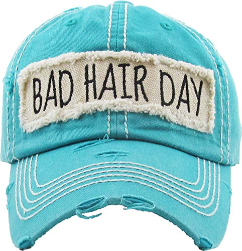 Image of Vacation Beach Camping Womens Baseball Cap Distressed Vintage Unconstructed Embroidered Patch Hat