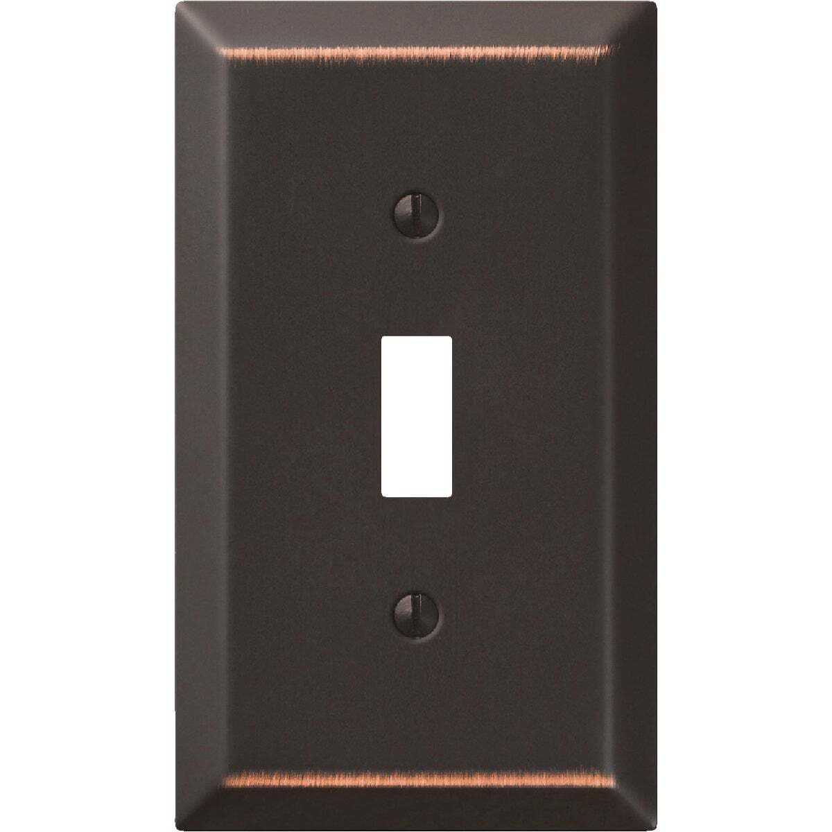 Amerelle 163TDB Century Wallplate, 1 Toggle, Aged Bronze