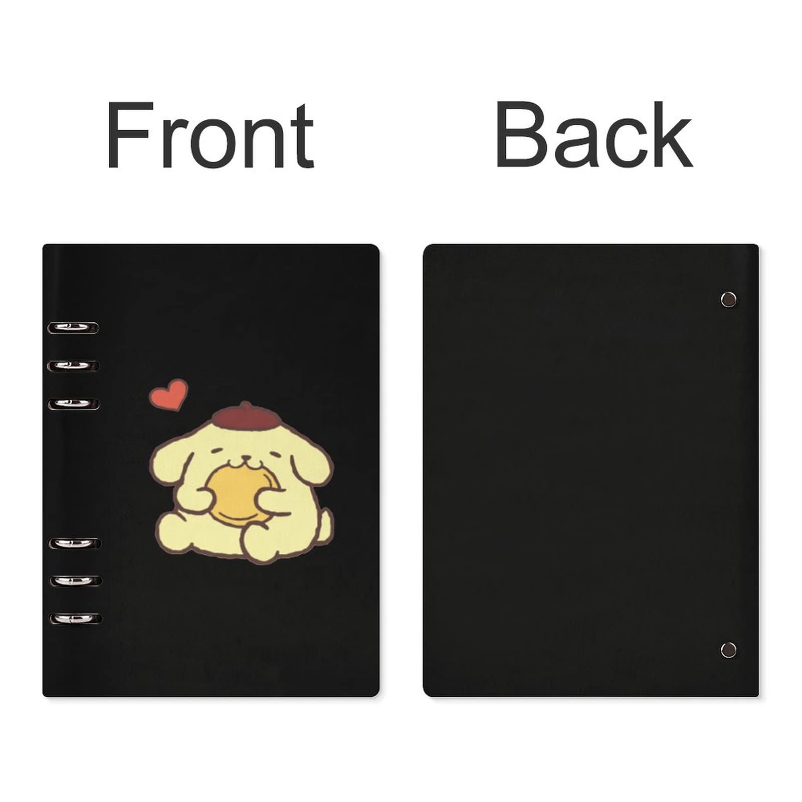 Amazon.co.jp: ポムポムプリン ルーズリーフ 手帳 システム手帳 6穴