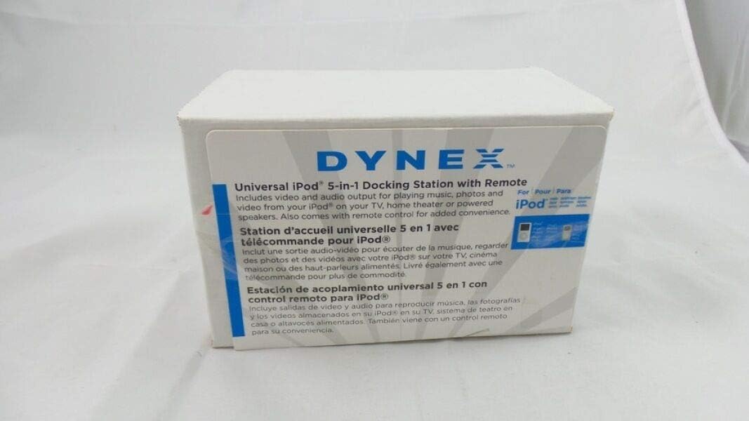 Dynex Docking Station with Remote for Apple iPod DX-IPDR / DX-IPDR2