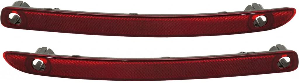 KarParts360 For Lincoln MKX Rear Reflector 2011 12 13 14 2015 Passenger Side | CAPA | For FO1185113 | BA1Z 13A565 A