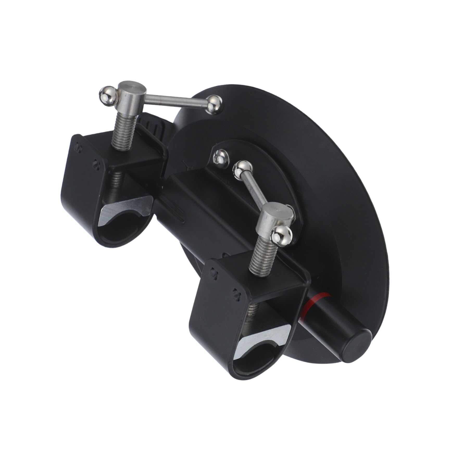 Mipcase Supporto per Bandiera Ventosa Potente, Base in Metallo e Gomma Adatta a Pali da 0,83 a 1,4 Pollici per Attività Outdoor come Campeggio e Offroad