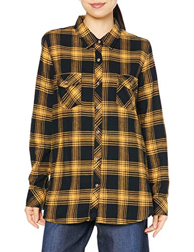 Volcom Women's Getting Rad Plaid Long Sleeve