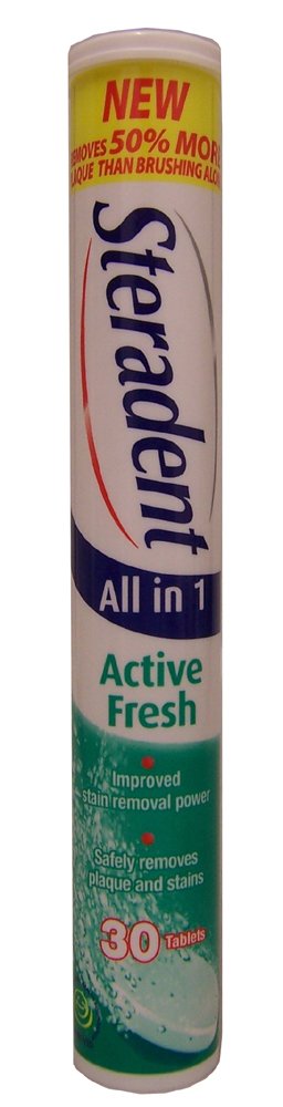 Steradent Tablets Fresh 30