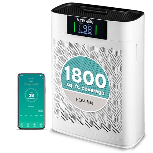 SereneLife Smart WiFi Air Purifier