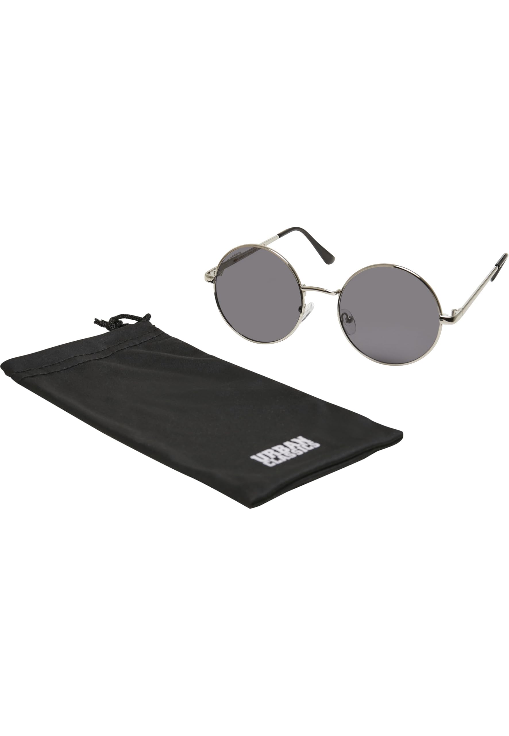 Urban Classics Unisex's 107 Sunglasses Uc, Silver/Gray, One Size