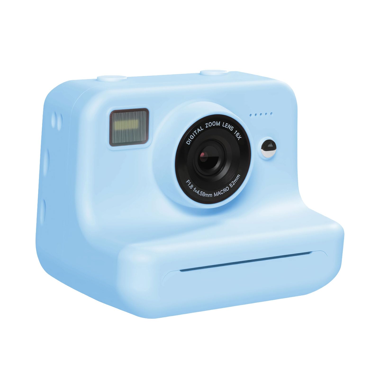 Facile da usare, stampa istantanea della fotocamera per bambini, include 4 rotoli di carta fotografica, gioco attivo, sviluppo artistico, fotografia, regalo per stampa istantanea