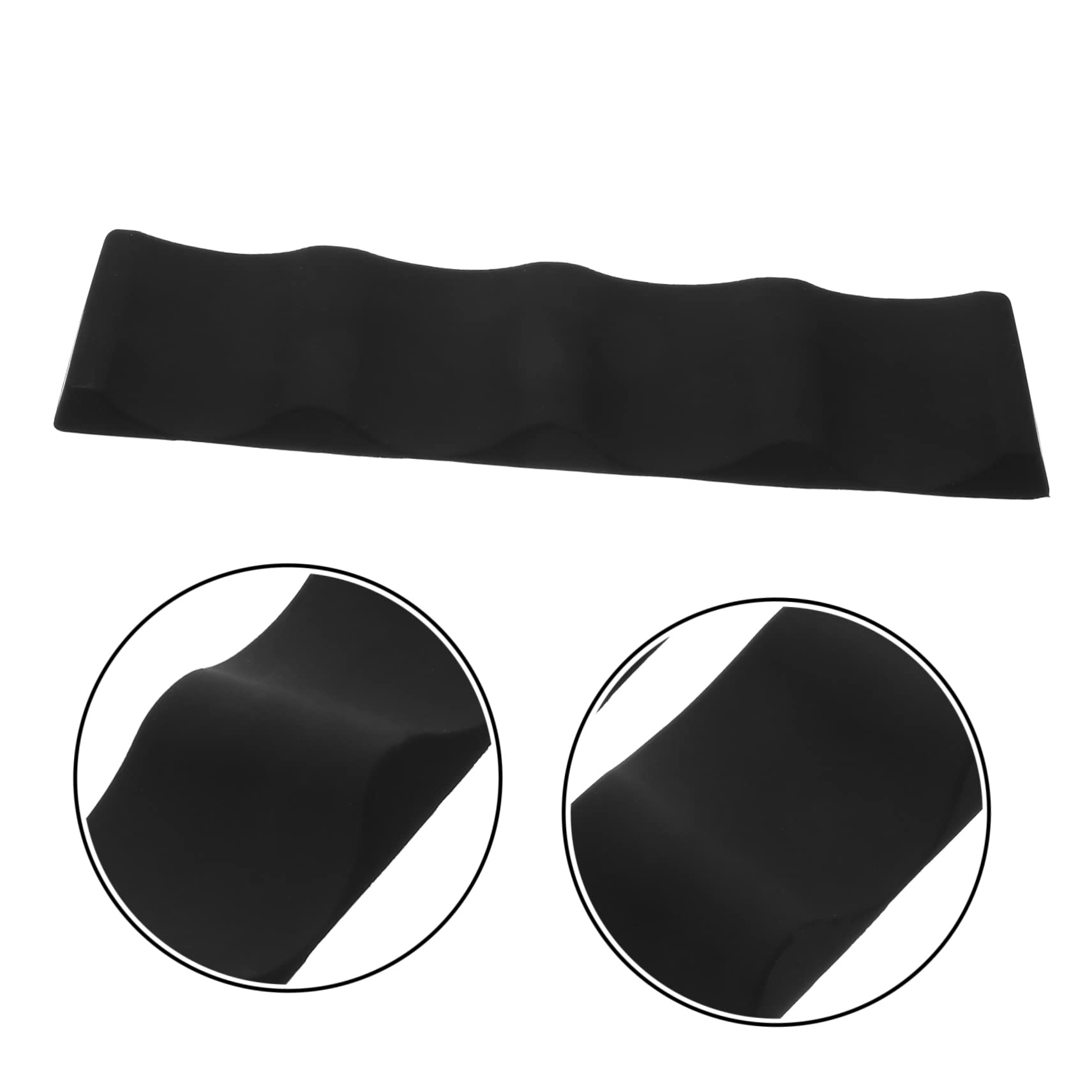 Unomor 2-piece Stackable Beer Can Silicone Tray Wine Storage Holder Anti-slip Bottle Organizer for Home Bar Night Market