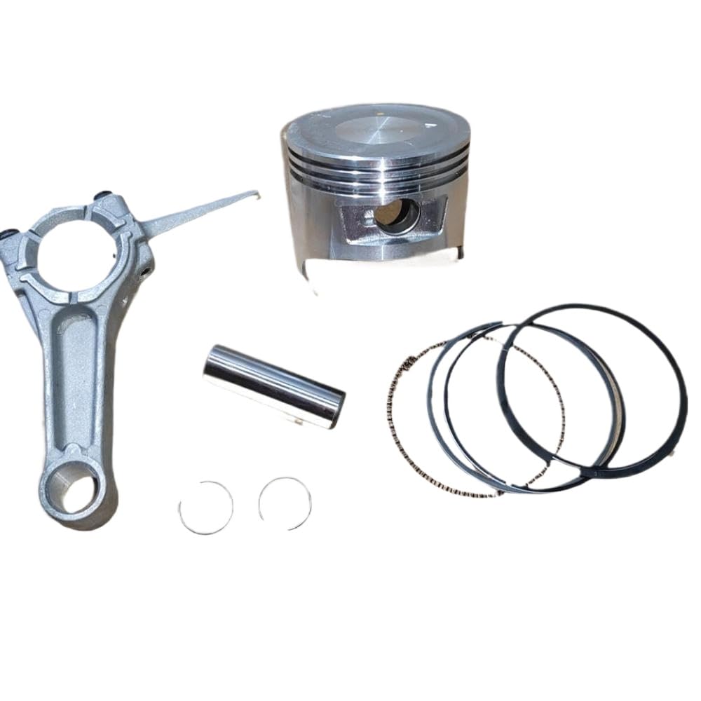 Kit de biela de pistón y biela de 70 mm Compatible con 170f 212cc 208cc 7hp 7 5hp El Motor de Gas de Aire enfriado por Aire se Adapta a 2 5kw a 2 Piezas de generador de 8kW